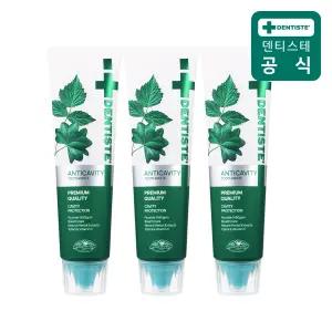덴티스테 안티캐비티 치약 100g 3개 고불소 드라이브러싱 치약