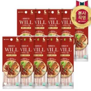 시리우스 강아지 간식 윌 칠면조 스테이크 스틱 X10