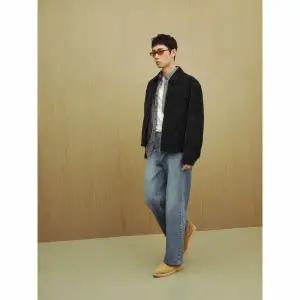 [에잇세컨즈] (455921LPTQ) 에센셜 와이드핏 데님 팬츠  스카이 블루