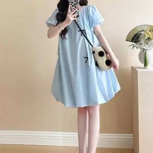 임산부 원피스 데일리룩 임부복 여름 (WFK76CU)