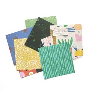 헬로우모리스 내동생 색종이 8종 x 2p 세트 15 x 15cm 8색 1개