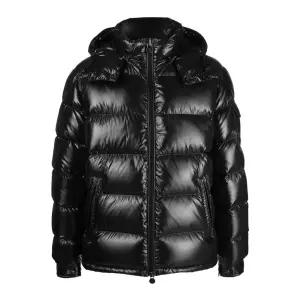 [MONCLER] 25FW 마야 MAYA 로고 패딩 자켓 블랙 1A536 00 68950 999