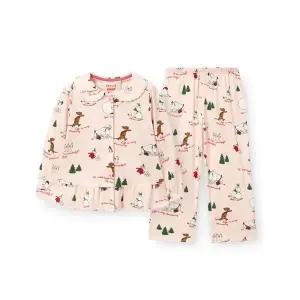 [NS홈쇼핑][오르시떼] 여아동 G036 무민스노우볼 긴소매 파자마 세트[35503992]