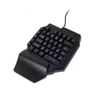 게이밍 왼손용키보드 한손조작용 백라이트 미니키패드