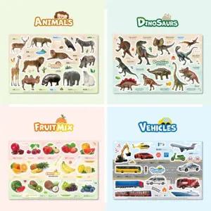 [텐바이텐][맘스보드] 포토 퍼즐OPP 4종 택1 / 유아 칠판 자석 교구 퍼즐