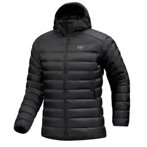 아크테릭스 세륨 남성 경량패딩 후드 자켓 25FW X000010521/7313 블랙