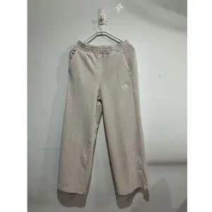 W 벨루아 골지 와이드팬츠 NBMLF4W052 CREAM