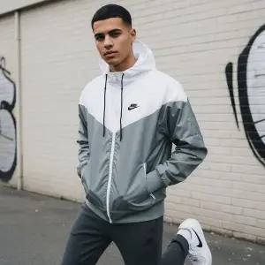 [하프클럽/] 스포츠웨어 우븐 윈드러너 후디 재킷 (DA0002-084)