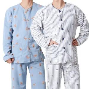 폭스 코튼터치 누빔 잠옷세트 남성용