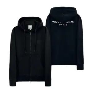 [당일출고] 25FW 우영미 백로고 후드 집업 블랙 W253TS47723B