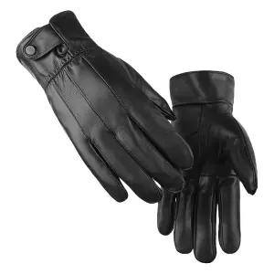 남자 양가죽 기모 털장갑 보온 인조퍼안감 겨울 내피 따뜻한 고급 가죽장갑