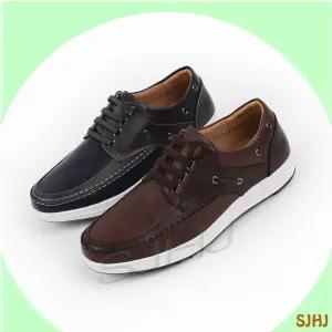 GAG ORIGINAL GF1002 천연가죽 남성 캐쥬얼 밴딩 슈즈/블루 브라운/컴포트 로퍼/세련된 디자인/편안한 착화감/고급 다목적 패션화