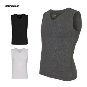 남자 심리스 기모 히트 머슬티 겨울 런닝 보온 메리야스 방한 나시 무봉제 와이셔츠 속옷 핏