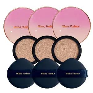 블랑로더 판타지글로우스킨 쿠션(본품+리필+퍼프)x3set