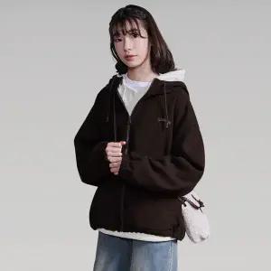 [에꼴리에] 여자 겨울신상 코듀로이본딩후드점퍼(25D5152)