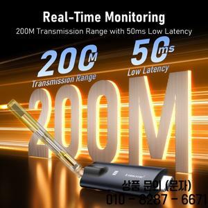 Lemorele 5G 200M 무선 HDMI 송신기 회의 화면 공유 노트북 TV 프로젝터 모니터 용 오디오