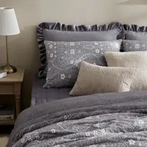 한정수량 엘렌 착번 극세사 차렵이불 [Q K SK]