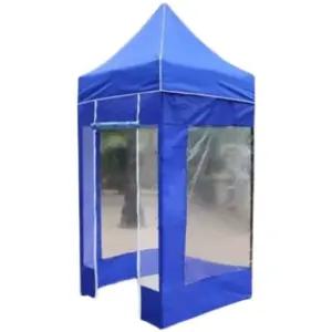 농막 임시 바람막이 소형 캐노피 접이식 천막 세트