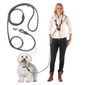 투이어 핸즈 프리 개 목줄 크로스바디, 대형견 산책, 달리기, 하이킹, 훈련을 위한 방수