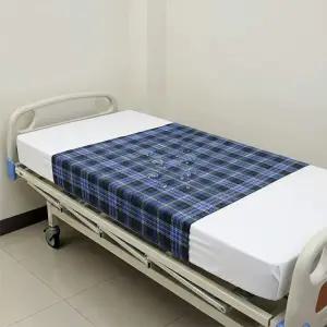 환자용방수패드 (네이비체크) 100%방수포 성인 노인 어르신 환자 요양원 방수패드