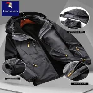 스키복 상의 점퍼 루즈핏 보드복 스노우보드 오버사이즈 보온 오리털 스키장 패딩 방풍