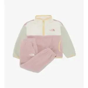 노스페이스 키즈 파인콘 EX 플리스 세트 NT7TR59TCRE