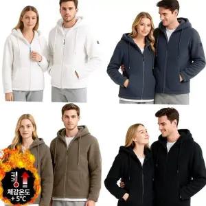 남녀공용 보아 털 자켓 데일리 후드 양면 남녀공용 플리스 자켓 겨울 따뜻한 여성 양털
