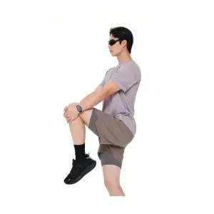 안다르 ANDAR 맨즈 클리어 투인원 4부 쇼츠 MOFLP-23 357726