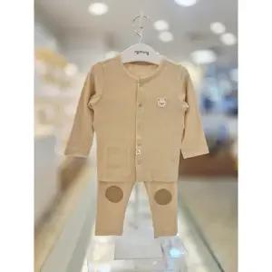 [아가방]아가방 세이브존03 아가방 베이지 네코 슬림 내의세트 AG01T157607A (442