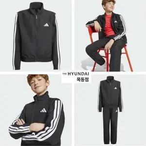 [아디다스키즈] JD6506 아디다스 에센셜 클라이마쿨 주니어트랙수트 (130-160) 트래이닝셋업 HMDK
