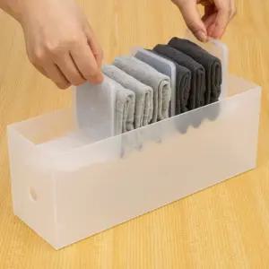 아크릴 투명 속옷 양말 팬티 생리대 칸막이 파티션 보관 정리 수납 가정 옷장 서랍 다용도 멀티 소품 용품