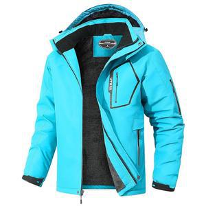 UTWGN 남성 스키 스노보드 겨울 윈드브레이커 따뜻한 방수 스노우 작업용 코트 아우터 후드 재킷