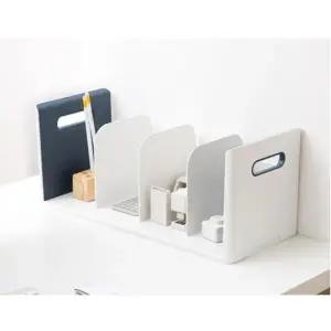 [하프클럽/]네이비 4단 책꽂이 루맥스 시스맥스 이동 손잡이 책상 데스크 칸