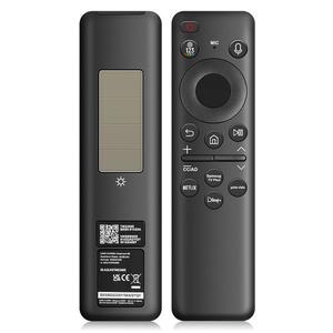 블루투스 충전식 태양전지가 장착된 삼성 TV 리모컨용 BN59-01432A 태양광 음성 리모컨 삼성 네오 QLED S90D 스마트 8K HDR 울트라 HD TV VG-TM2360E 모델 블랙