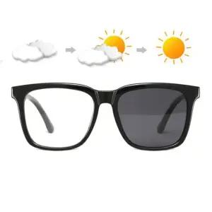 실내외겸용 빅사이즈 변색 선글라스 남자 편광렌즈 운전 골프