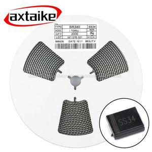 2000-3000PCS 숏키 다이오드 SS34 3A 40V SMA SMB SMC SR340 1N5822 DO-214AC SMD