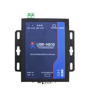 산업용 직렬 포트 RS485-이더넷 TCPIP 변환기 서버 장치 USR-N510 지원 Modbus TCP MQTT