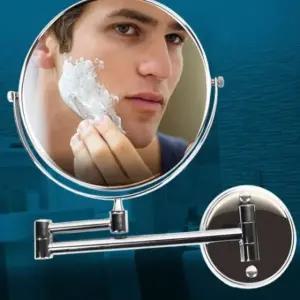 리조트원형거울 일반거울 확대거울 조립 세면대 원형면도경 (WFJ5NQD)