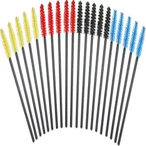 Qulkws 20피스 벌새 모이통 청소용 브러시 작은 튜브용 미니 나일론 병 세트 용기 새