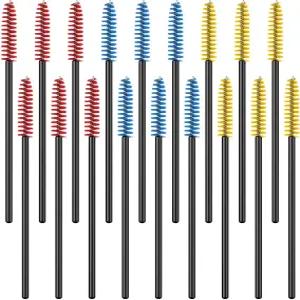 Pawfly 18개 벌새 모이통 청소 브러시 청소용 미니 나일론 작은 부품 3가지 색상