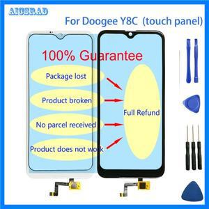 Doogee y8 c 터치 스크린 패널 용 doogee y8c 터치 스크린 용 aicsrad 6.1 