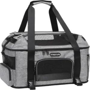 MOSISO 고양이 개 반려동물 캐리어 항공사 승인 22파운드 미만의 소형견을 위한 최고 확장형 소프트 펫