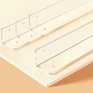 치두 코너 가드 나사가 있는 프리 드릴 클리어 월 프로텍터 날카로운 벽 도어 프레임 테이블 조리대 - 4