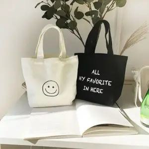 미니 미니가방 여자캔버스가방 토드백 숄더백 데이트 (WFJPUIS)