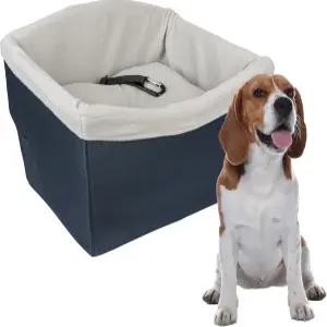 펫세이프 해피 라이드 반려견 안전 시트 - 카시트를 머리카락과 긁힘으로부터 보호 더 나은 시야를 위한