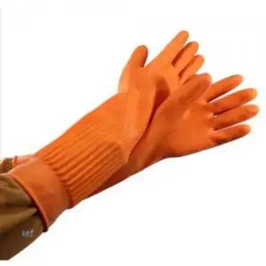 주방 청소 고무장갑 위생 설거지용 기모형 장갑 (WFJ5FX0)