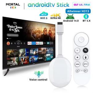 Mortal TV 스틱 Q2 Ultra 글로벌 버전 안드로이드 14.0 OS BT5.X WIFI6 스트리밍 무선 Allwinner H313 동