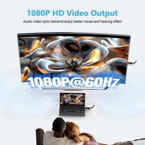 200M 무선 HDMI 송수신기 회의 화면 공유 오디오 비디오 디스플레이 어댑터 노트북 PC TV 프로젝터 모니터