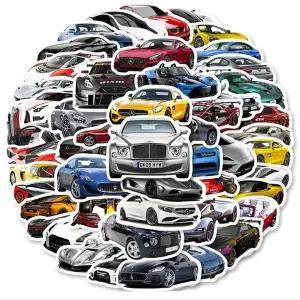 태블릿방수패치 다양한 꾸미기 50p 스포츠카 소품데코스티커 (WFJ5LNM)