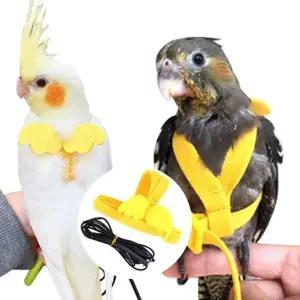 반려새 앵무새 발목링 리드줄 산책 하네스 동물 발목링리드줄 용품